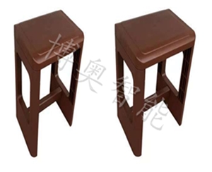 Anti-static plastic steel computer stool (supporting flip table)